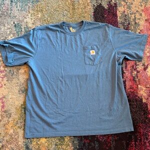 Carhartt Men's Steel Blue Short Sleeve Tee